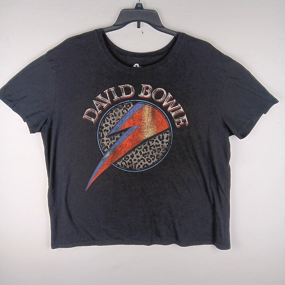 David Bowie T Shirt Size XXL Short Sleeve Black